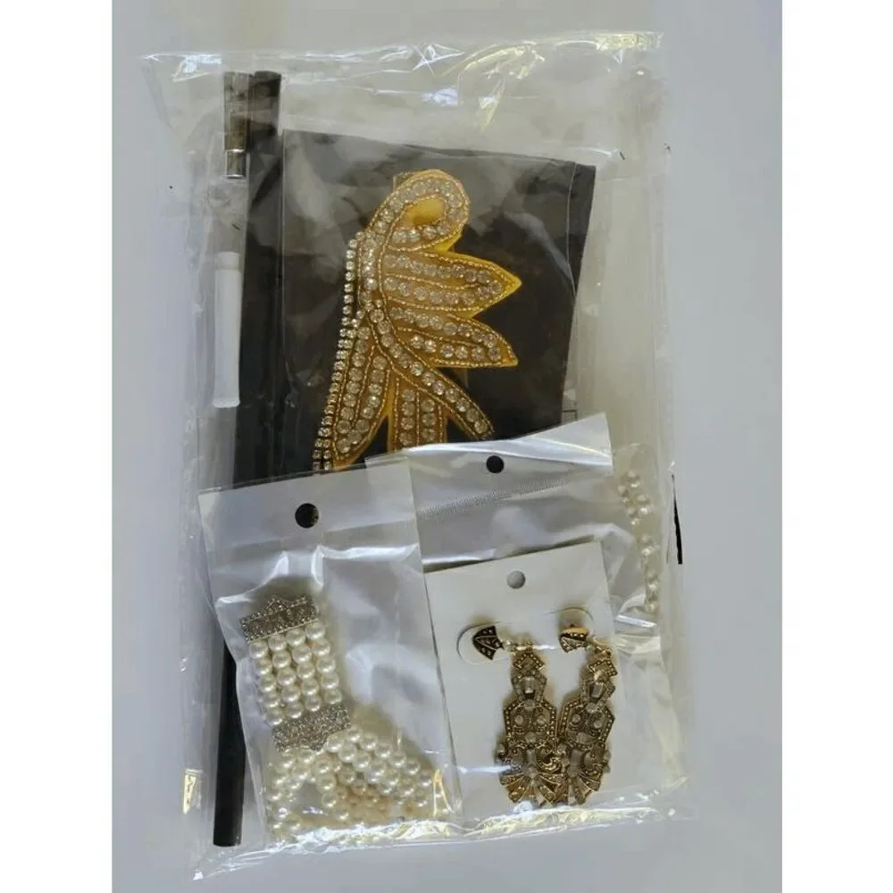 ✨ 6PCS 1920s Accessories Flapper Great Gatsby Vintage Retro Costume Set NEW